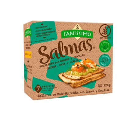 SALMAS HORNEADAS SANISSIMO 6 PZS 108 GR  (28)