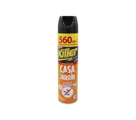 INSECTICIDA KILLER CASA Y JARDIN 12X560CC