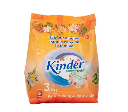 JABON EN POLVO KINDER ANTIBACTERIAL X 3KG (8)