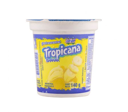 YOG. TROPICANA BANANA 140 CC