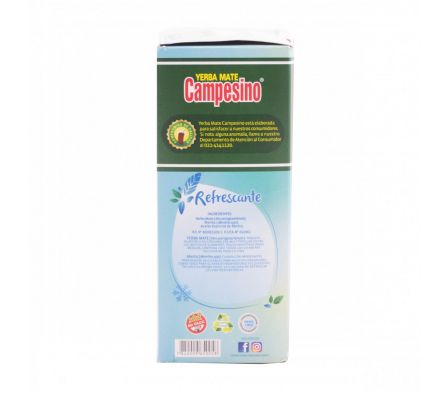 YERBA CAMPESINO REFRESCANTE 500 GRS CJA.(10)