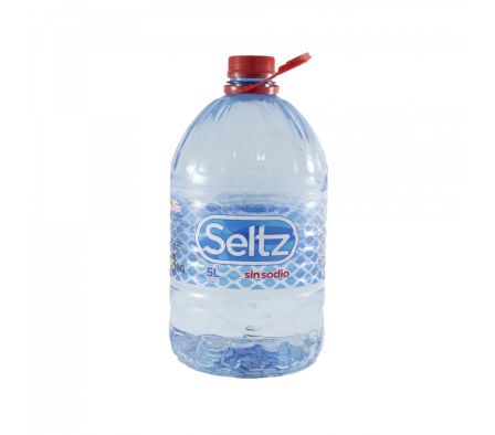 AGUA MINERAL SELTZ S/SODIO 5 LT