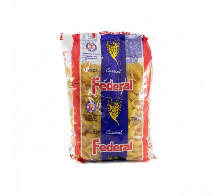 FIDEOS FEDERAL CARACOL GRANDE 400GRS. (10)