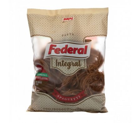 FIDEO FEDERAL SPAGUETTI INTEGRAL 400 GR
