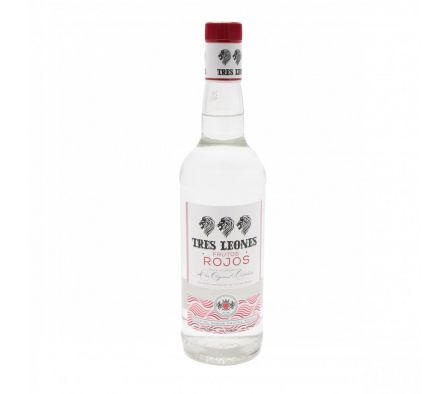 RON TRES LEONES FRUTOS ROJOS X 750ML (6)
