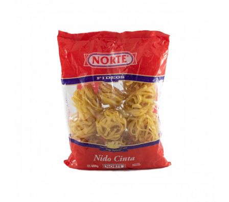 FIDEO NORTE NIDO CINTA 400 GR. 5%