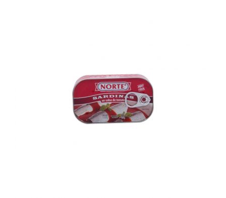 SARDINA NORTE E/TOMATE 125GR (50)