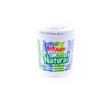 YOGHURT DOÑA ANGELA NATURAL X 350GR