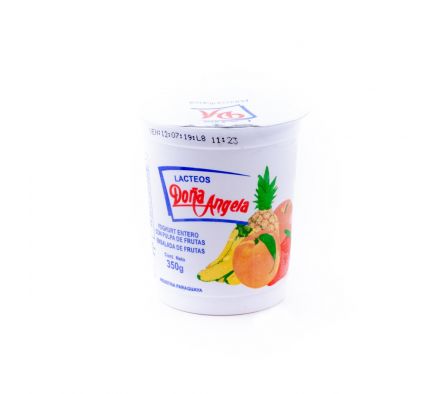 YOGHURT ENTERO DOÑA ANGELA TUTTI FRUTI X 350GR