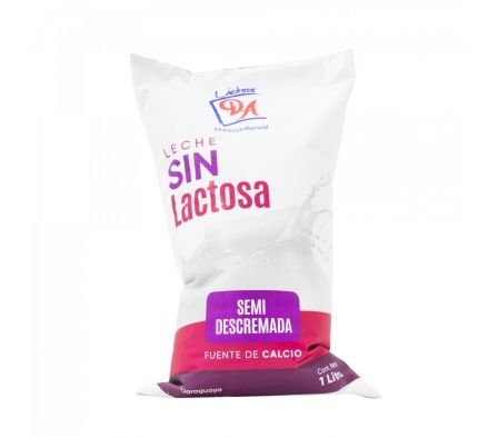 LECHE DOÑA ANGELA S/LACTISA SEMIDESCREMADA 1LT
