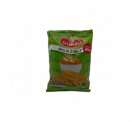 AROS DE CEBOLLA GUAZU 40 GRS.