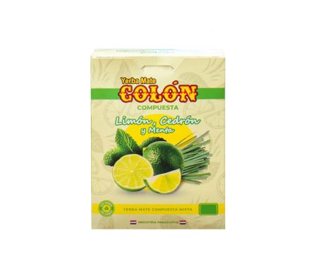 YERBA COLON LIMON/CEDRON/MENTA X 250 GR (20)