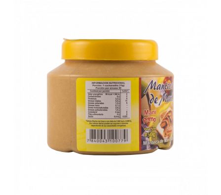 MANTECA DE MANI SHIROSAWA POTE 450GR (24)