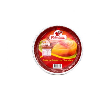 DULCE DE BATATA C/CHOC. PRIMICIA 500GR