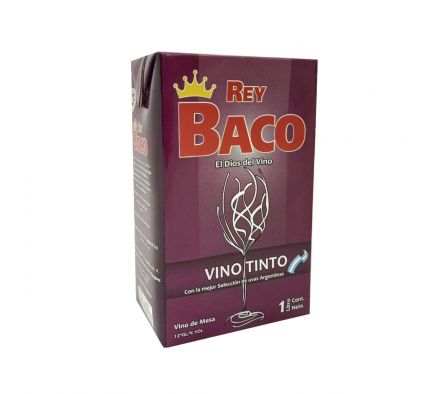 VINO REY BACO TINTO 1 LT.(12)