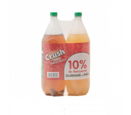 PACK GASEO. CRUSH GUARANA 2L+PIÑA 2L (UN)
