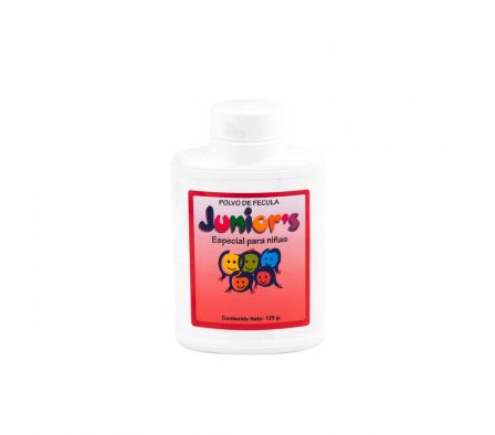 TALCO POLVO DE FECULA JUNIORS NIÑAS X 125GR (6)