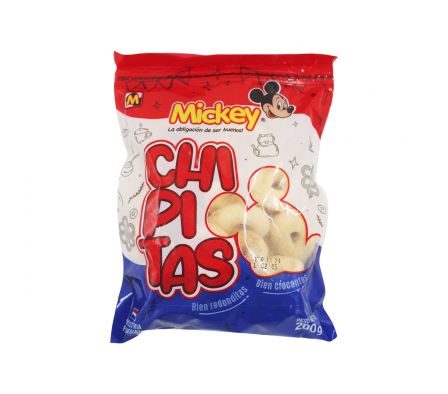 CHIPITAS MICKEY 200 GR
