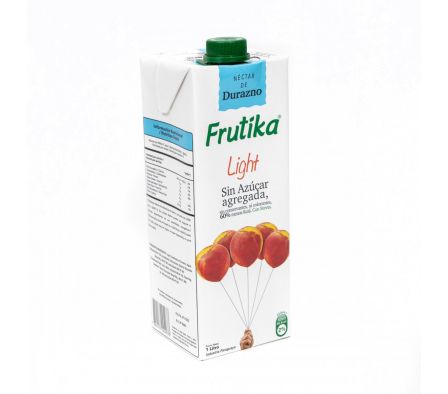 JUGO FRUTIKA DURAZNO LIGHT 1 LT.