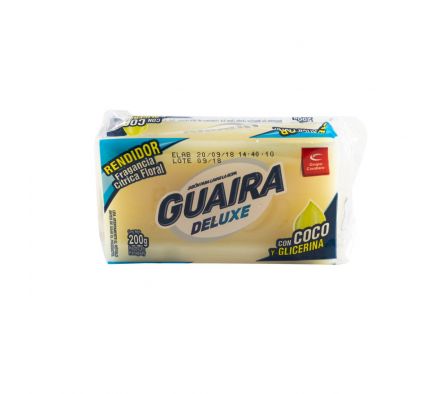 JABON EN PAN GUAIRA IND. BCO. 200 GR (40)