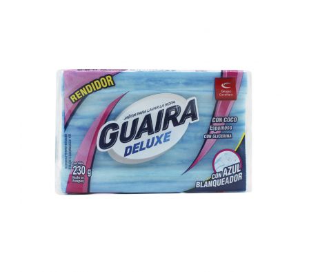 JABON EN PAN GUAIRA DELUXE 230 GRS. (30)