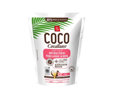 JABON LIQ.CAVALLARO COCO FLORAL 200ML (40)