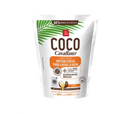 JABON LIQ.CAVALLARO COCO CLASICO 200ML (40)