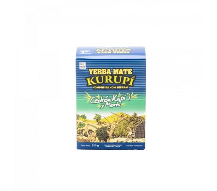 YERBA KURUPI CEDRON KAPI´I Y MENTA 250GR (24)