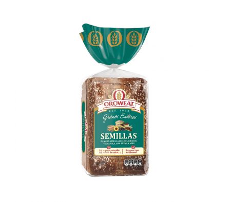 PAN OROWEAT BIMBO SEMILLAS 600 GR