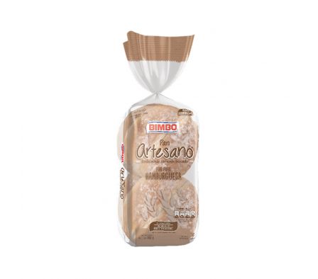 PAN P/HAMBURGUESA ARTESANO BIMBO 4P X 300GR