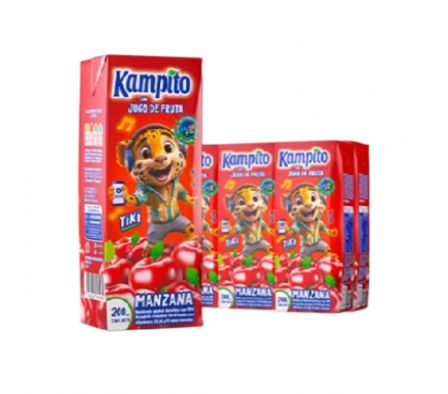 JUGO KAMPITO TETRA MANZANA 200ML (18)