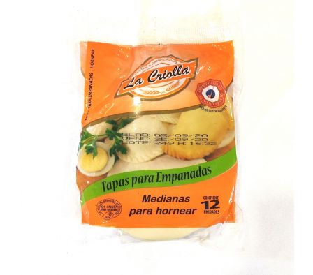 TAPA P/HORNEAR LA CRIOLLA GRANDE PAQ. X 12UN