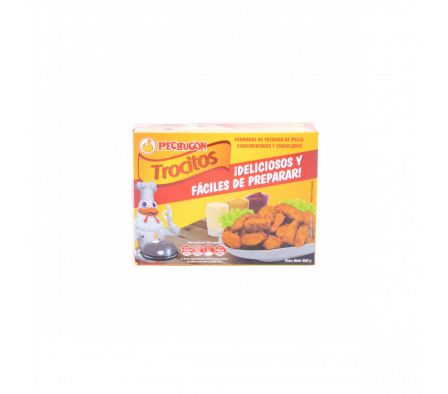 (2481) BOCADOS EN TROCITOS PECHUGON 500GR