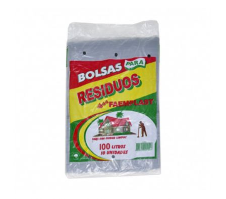 BOLSA P/BASURA FAEMPLAST X 100LT