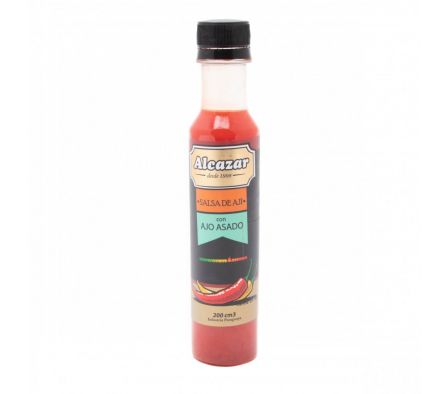 SALSA DE AJI ALCAZAR AJO ASADO 200 CC (12)