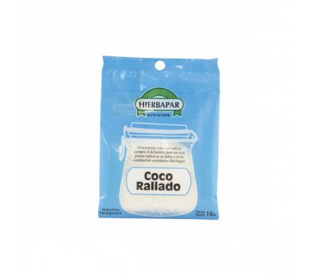 COCO RALLADO HIERBAPAR 15GR (20)