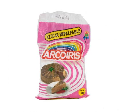 AZUCAR IMPALPABLE ARCOIRIS 1 KG.