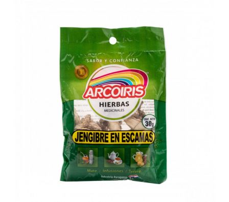 JENJIBRE EN ESCAMAS ARCO IRIS X 30 GR (10)