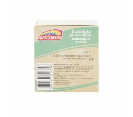 TE ARCOIRIS EUCALIPTO/MANZANILLA/ANIS 10 X 3GR (24)