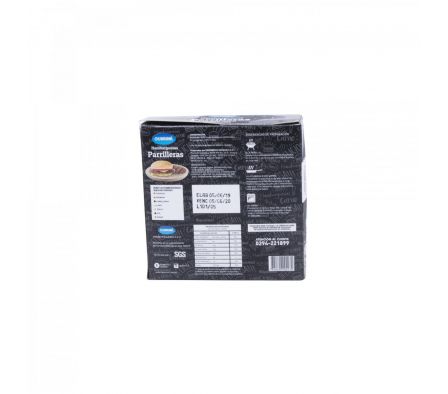 HAMB. GUARANI PARRILLERA  X 6 UN (12)
