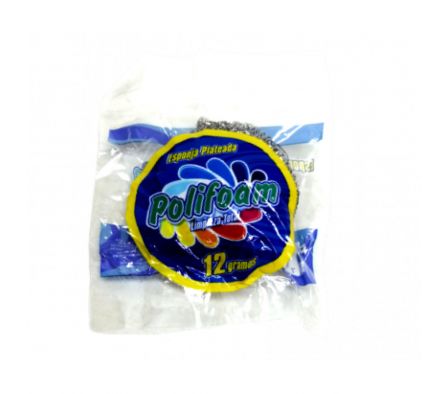 ESPONJA POLIFOAM PLATEADA (60)