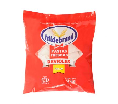 RAVIOLES HILDEBRAND RELLENAS C/POLLO X 1KG
