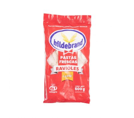RAVIOLES HILDEBRAND RELLENAS C/CARNE X 500GR