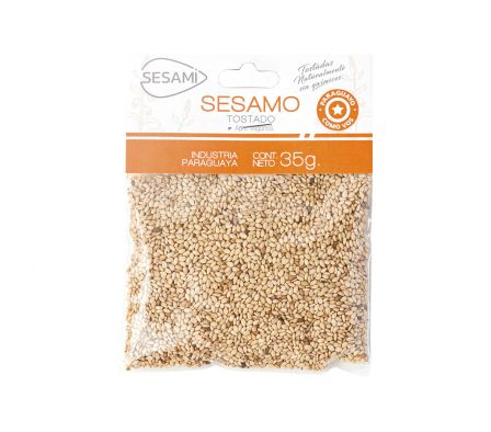 SEMILLA DE SESAMO SESAMI TOSTADO X 90 GR