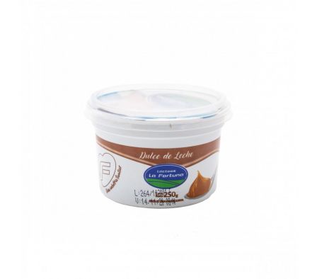 DULCE DE LECHE LA FORTUNA 250GR (POTE)