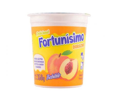 BEBIDA LACTEA FER. FORTUNISIMO DURAZ. 350 GR