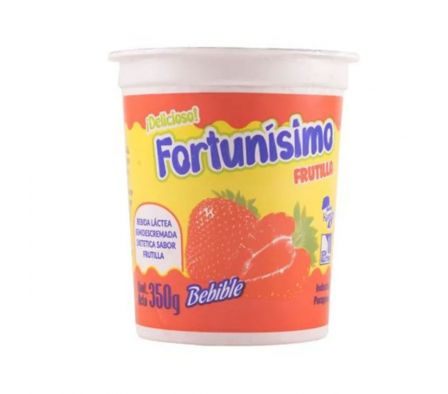 BEBIDA LACTEA FER. FORTUNISIMO FRUT. 350 GR