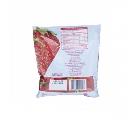 MERMELADA LIGHT F&F FRUTILLA 250GR SACHET (24)