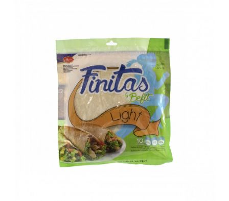 TORTILLAS FINITAS BEFIT LIGHT 10UN 370GR (24)
