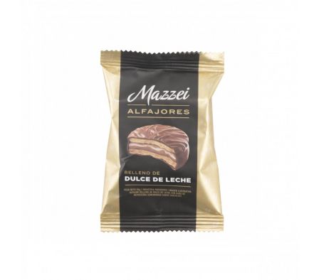 ALFAJOR MAZZEI PREMIUM BAÑO NEGRO 50GR(12)